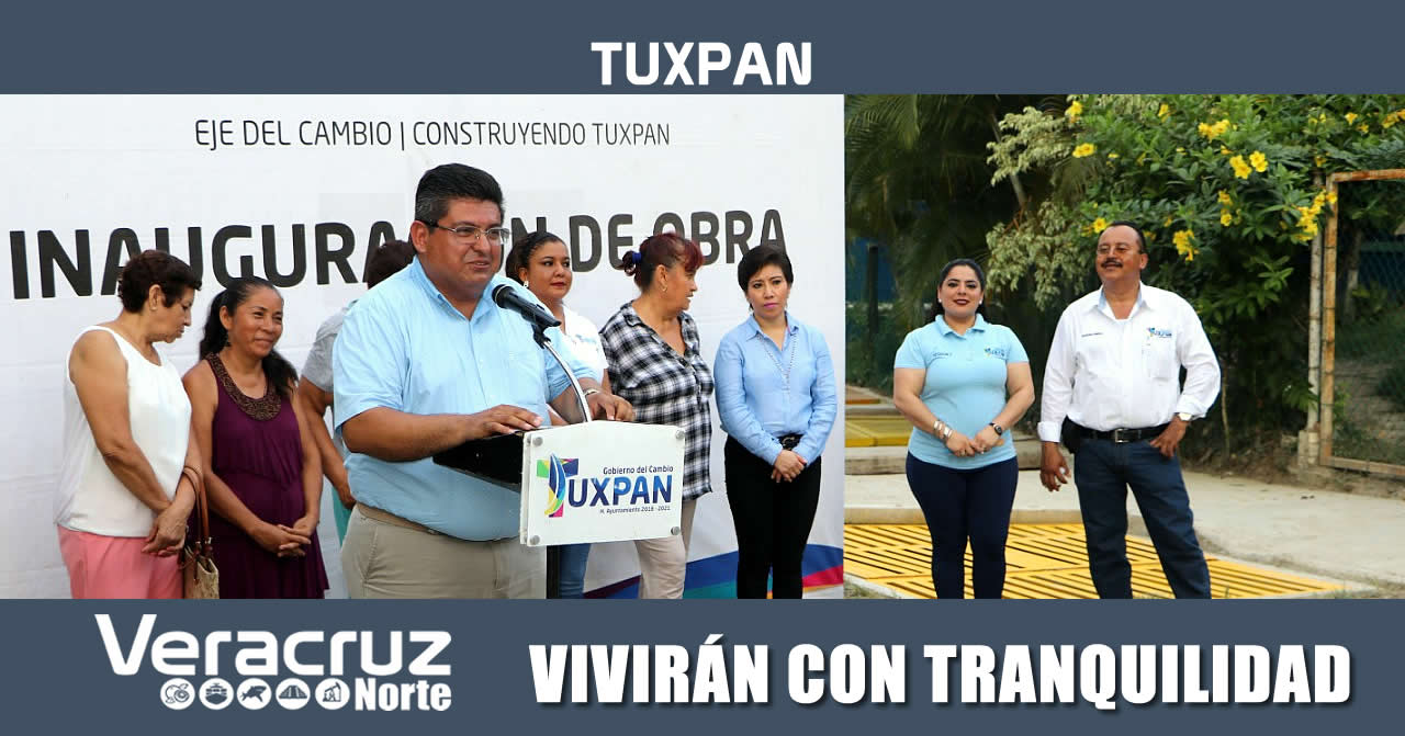 VIVIRÁN CON TRANQUILIDAD EN LA COLONIA LOS MANGOS