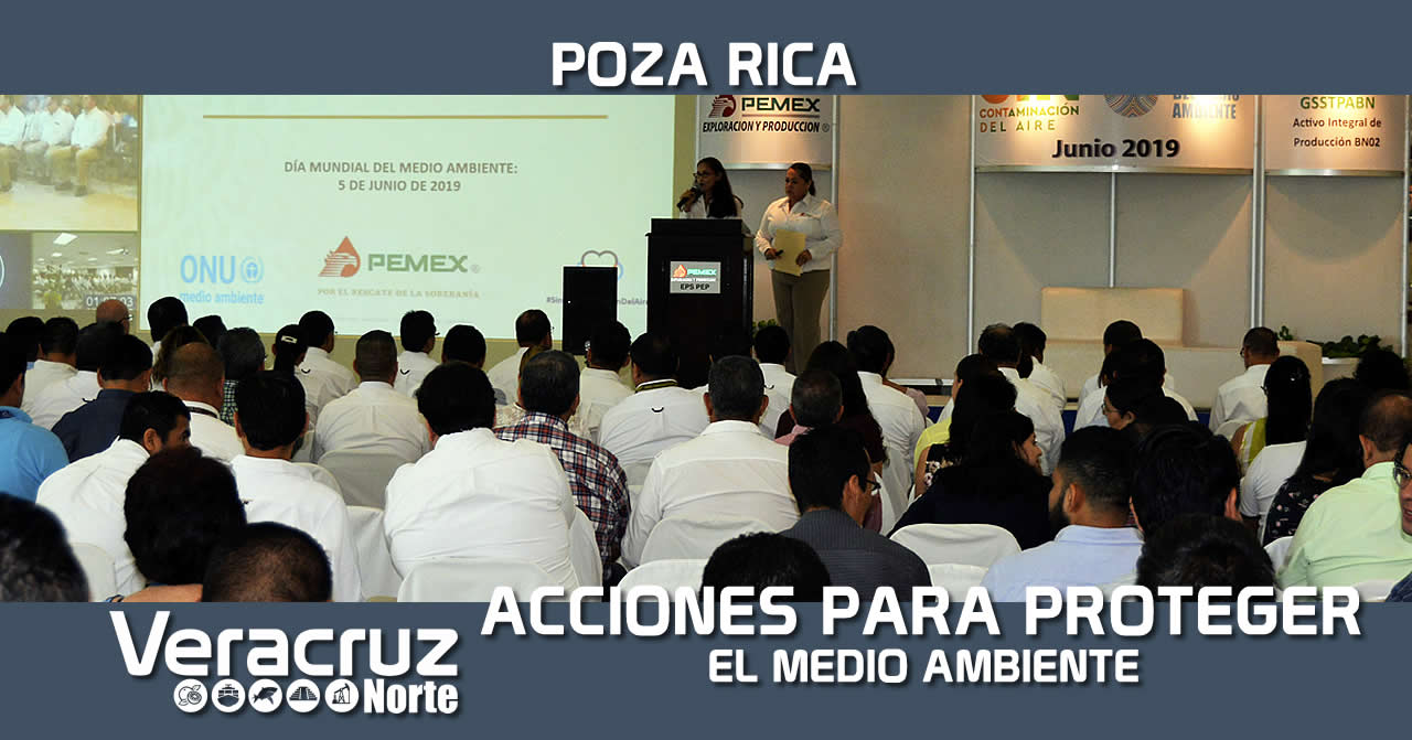 Promueve Pemex acciones para la protección del medio ambiente