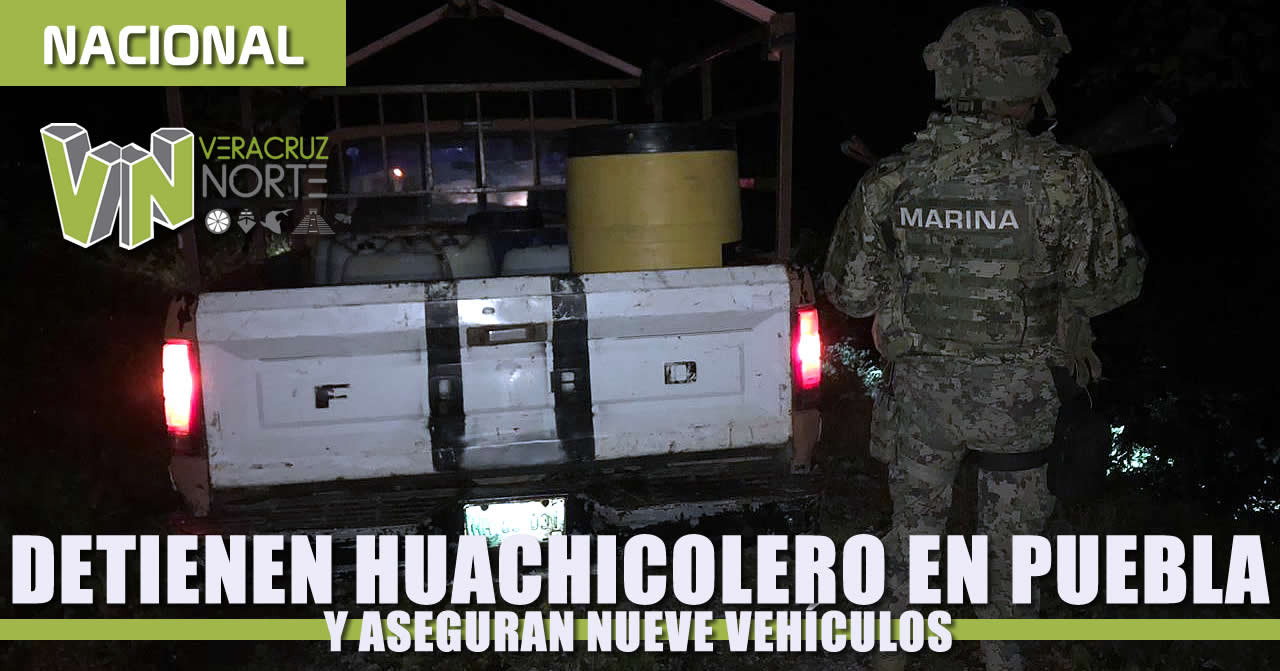 Detienen HUACHICOLEROS en PUEBLA
