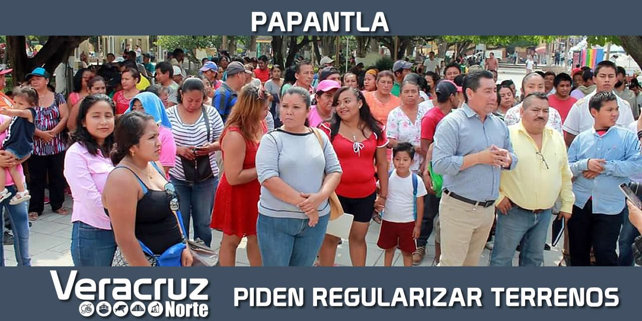 Familias de la Colonia Margarita Morán Véliz de Papantla buscan certeza jurídica para su patrimonio