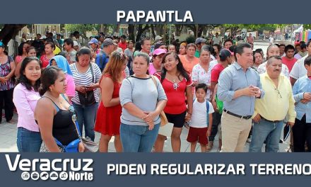 Familias de la Colonia Margarita Morán Véliz de Papantla buscan certeza jurídica para su patrimonio