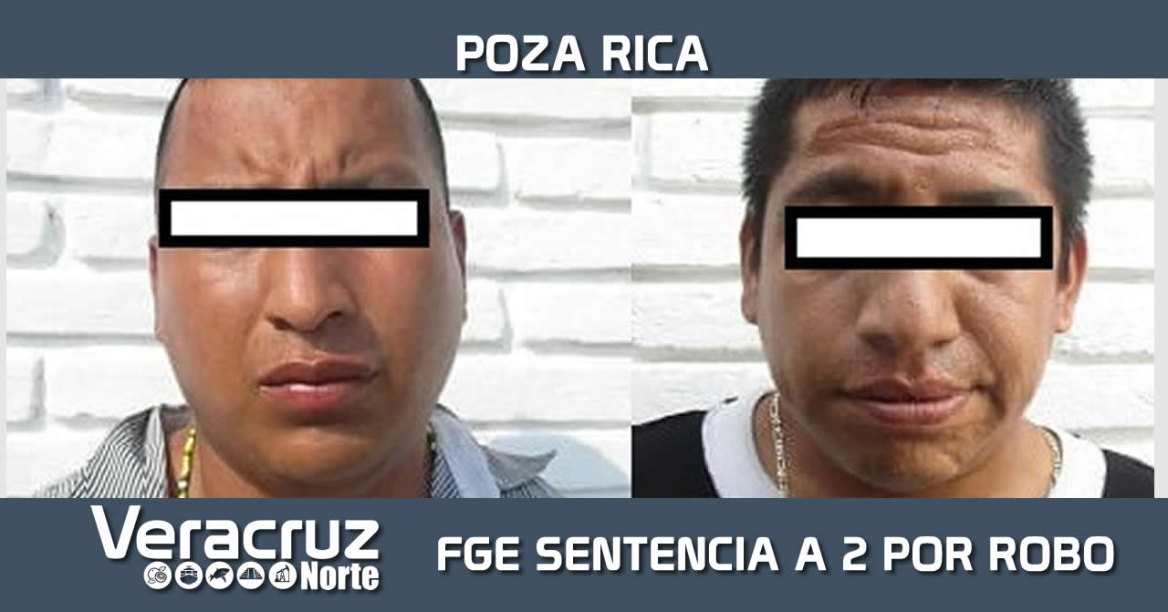Obtiene Fiscalía Regional Tuxpan dos sentencias por robo