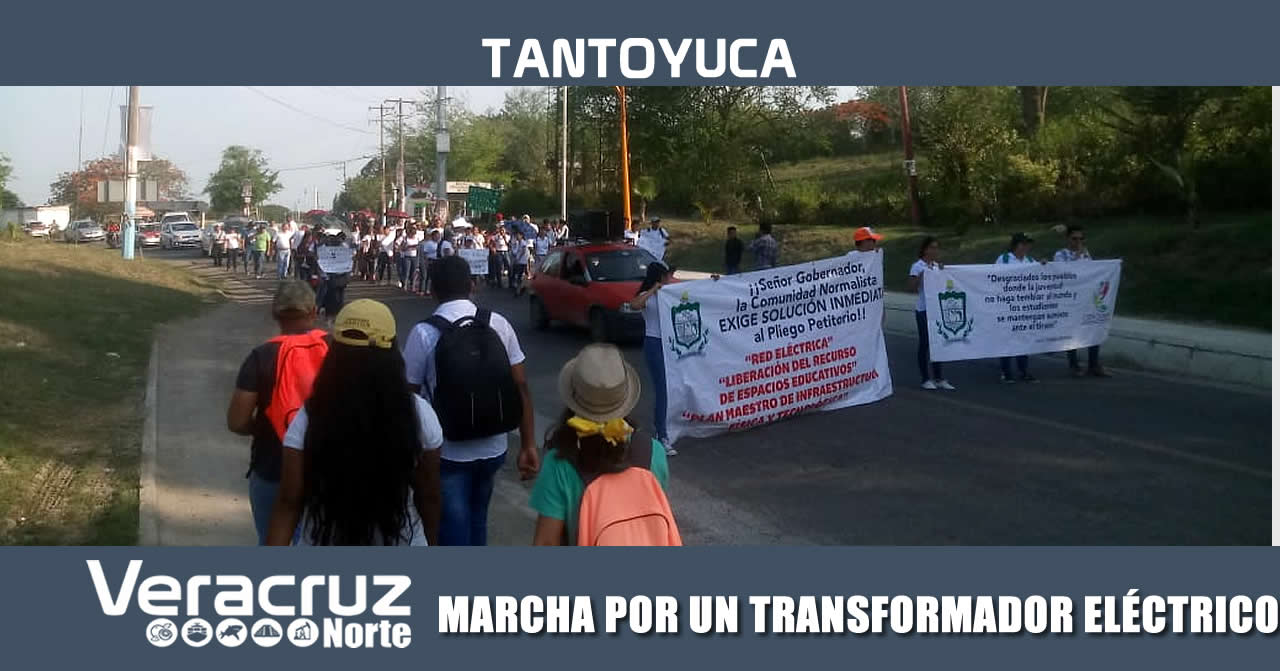 MARCHA POR UN TRANSFORMADOR ELÉCTRICO