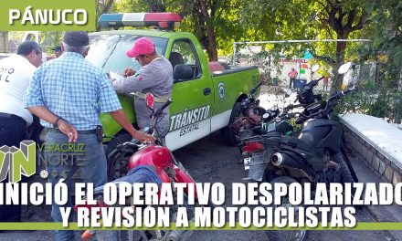 OPERATIVO DESPOLARIZADO Y REVISIÓN A MOTOCICLISTAS