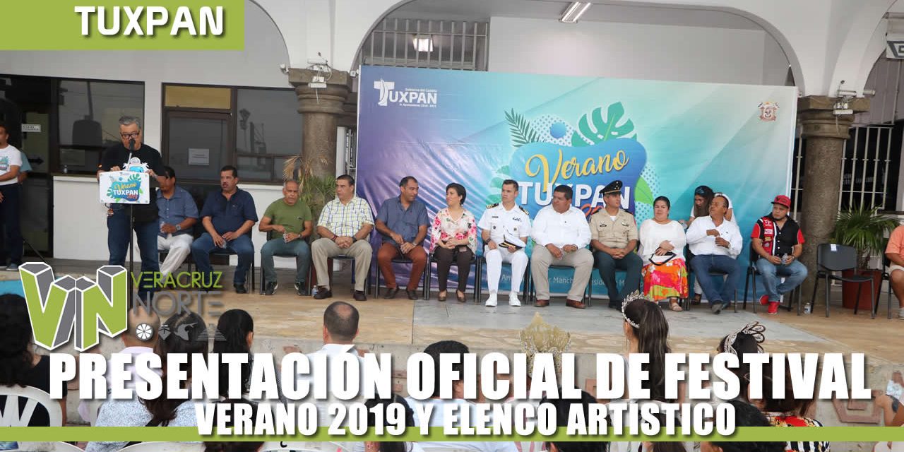 PRESENTACIÓN OFICIAL DE FESTIVAL VERANO 2019