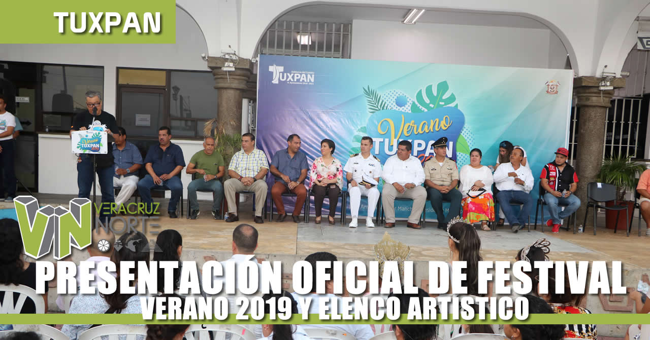PRESENTACIÓN OFICIAL DE FESTIVAL VERANO 2019
