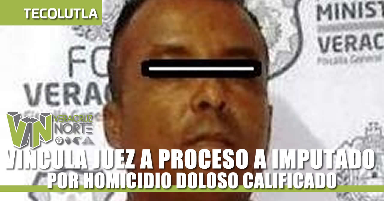 VINCULA JUEZ A PROCESO A IMPUTADO POR HOMICIDIO