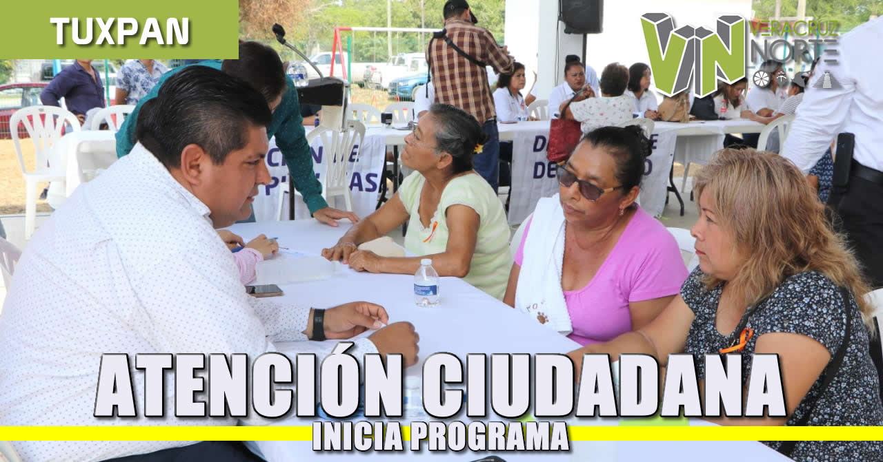 INICIA PROGRAMA DE ATENCIÓN CIUDADANA EN TU COMUNIDAD