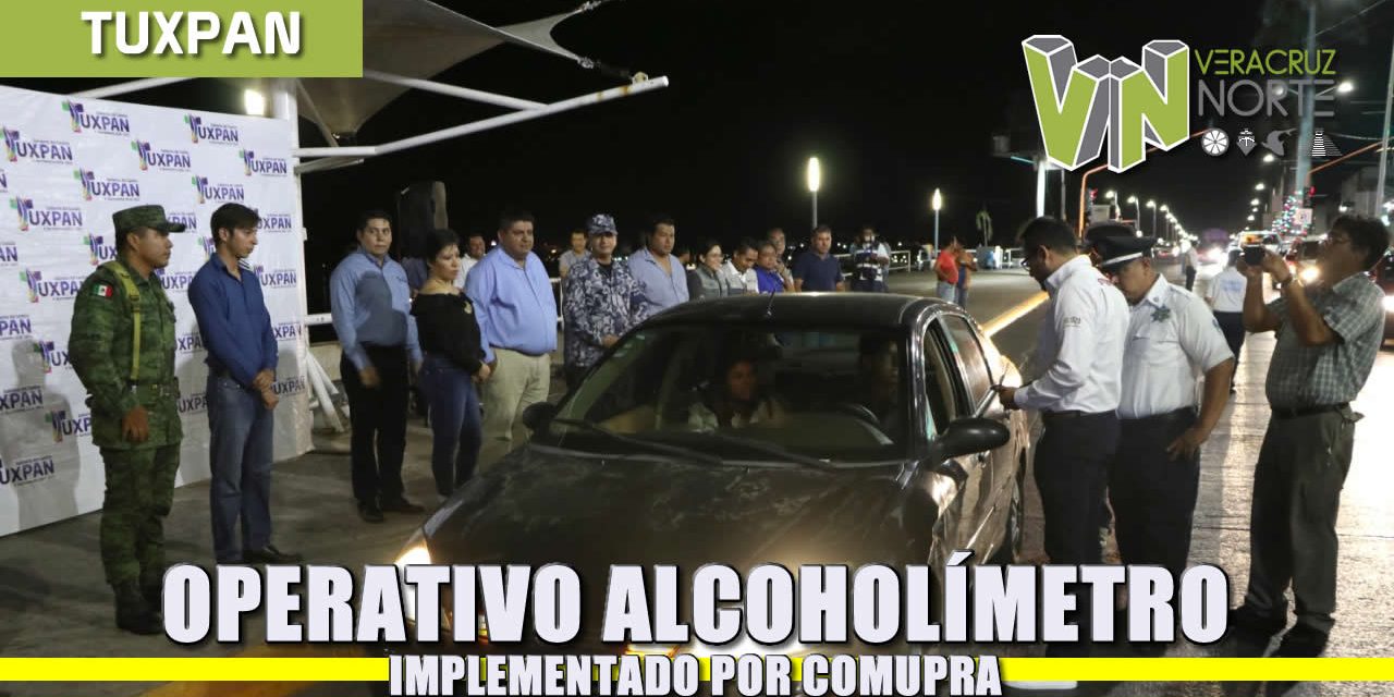 COMUPRA implementa alcoholímetro