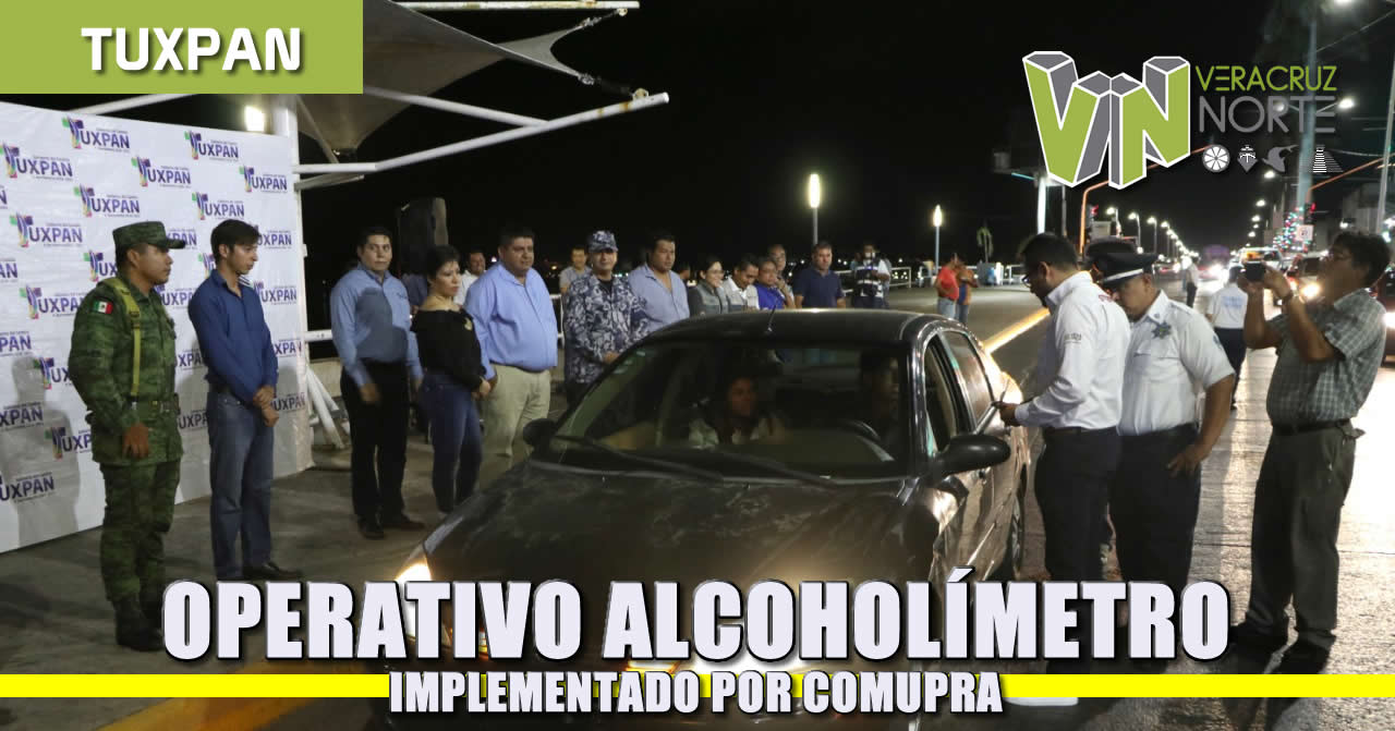 COMUPRA implementa alcoholímetro