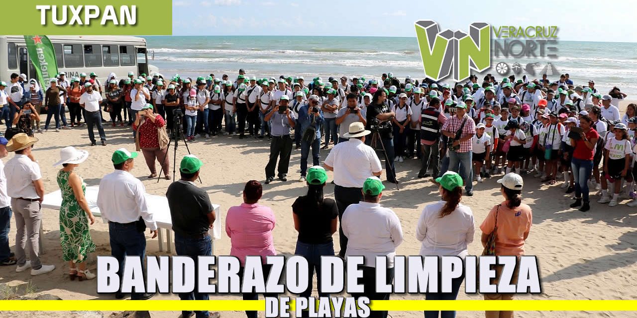 Banderazo de Limpieza de Playas