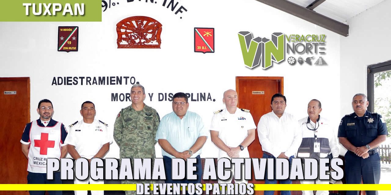 Programa de Actividades de EVENTOS PATRIOS