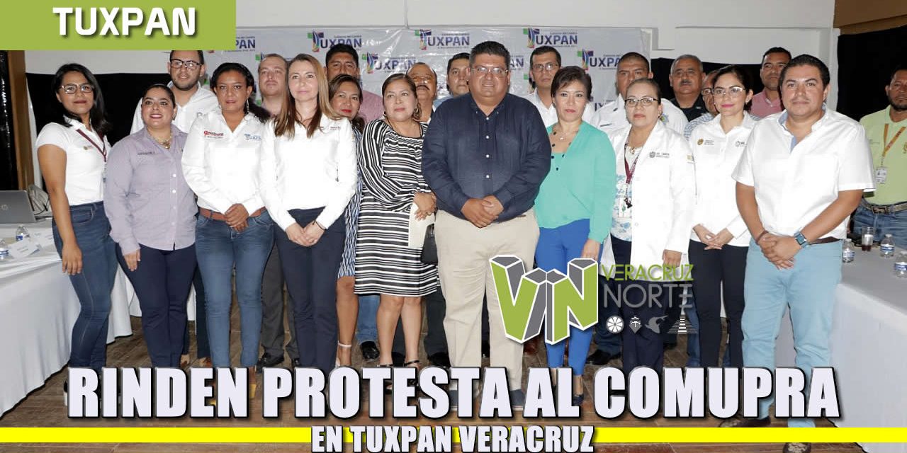 Rinden protesta al COMUPRA Tuxpan