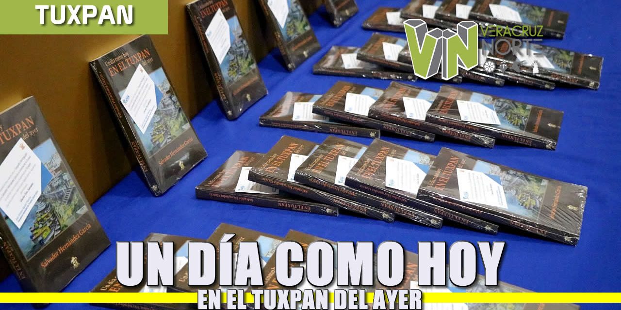 Presentación de libro “Un día como hoy EN EL TUXPAN del ayer” ante medios de comunicación