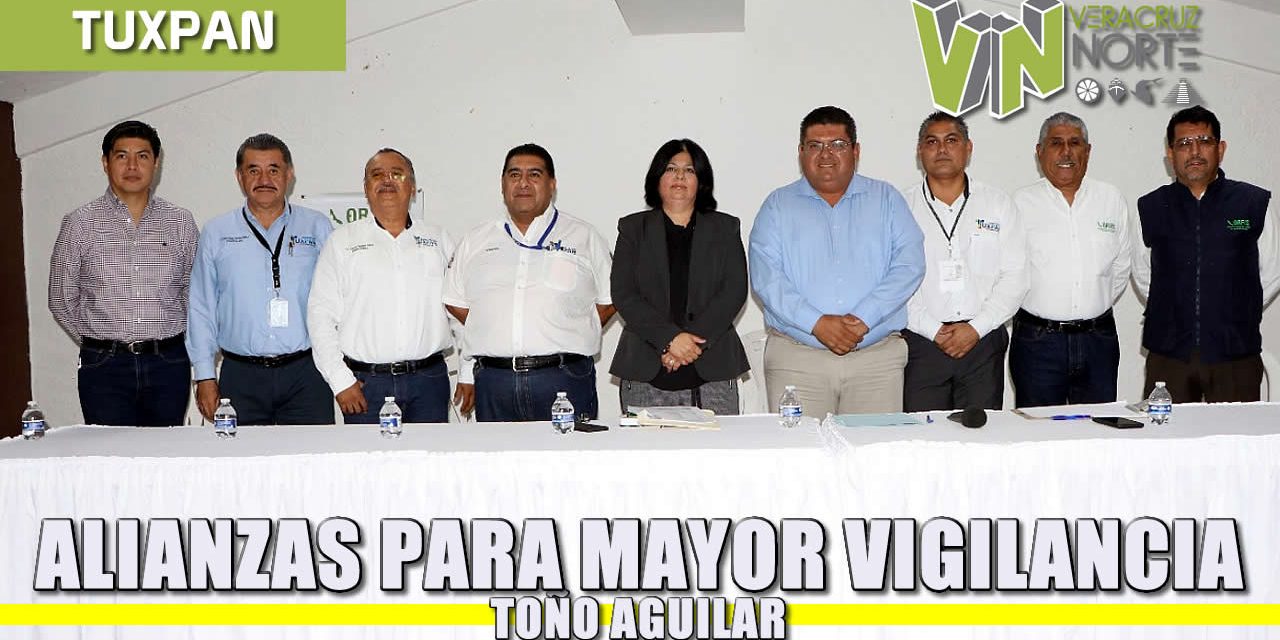 Alianzas para mayor vigilancia: Toño Aguilar