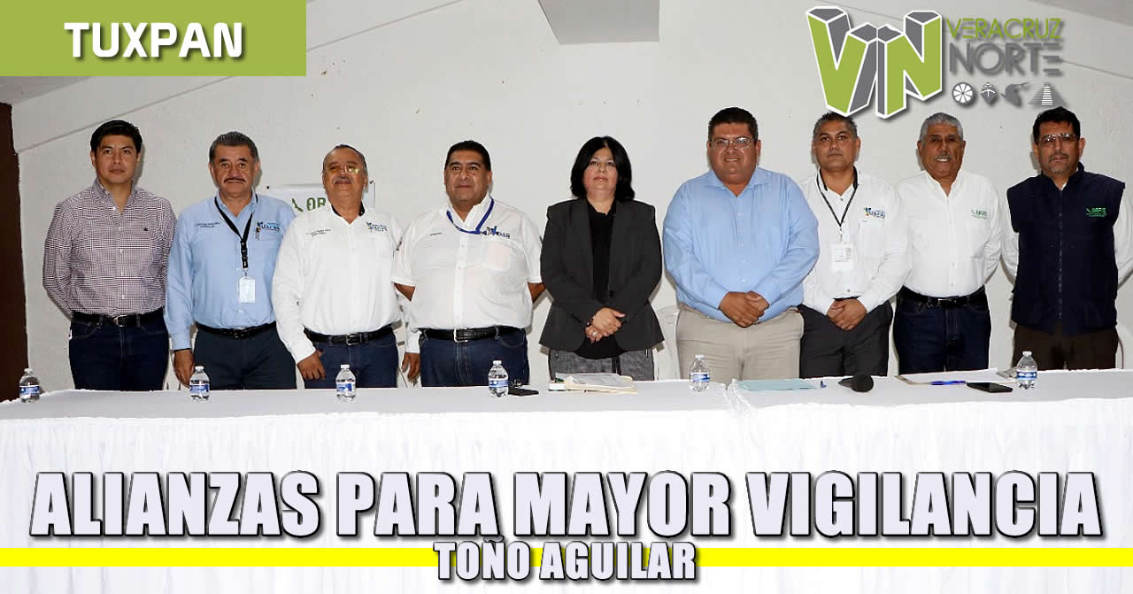 Alianzas para mayor vigilancia: Toño Aguilar