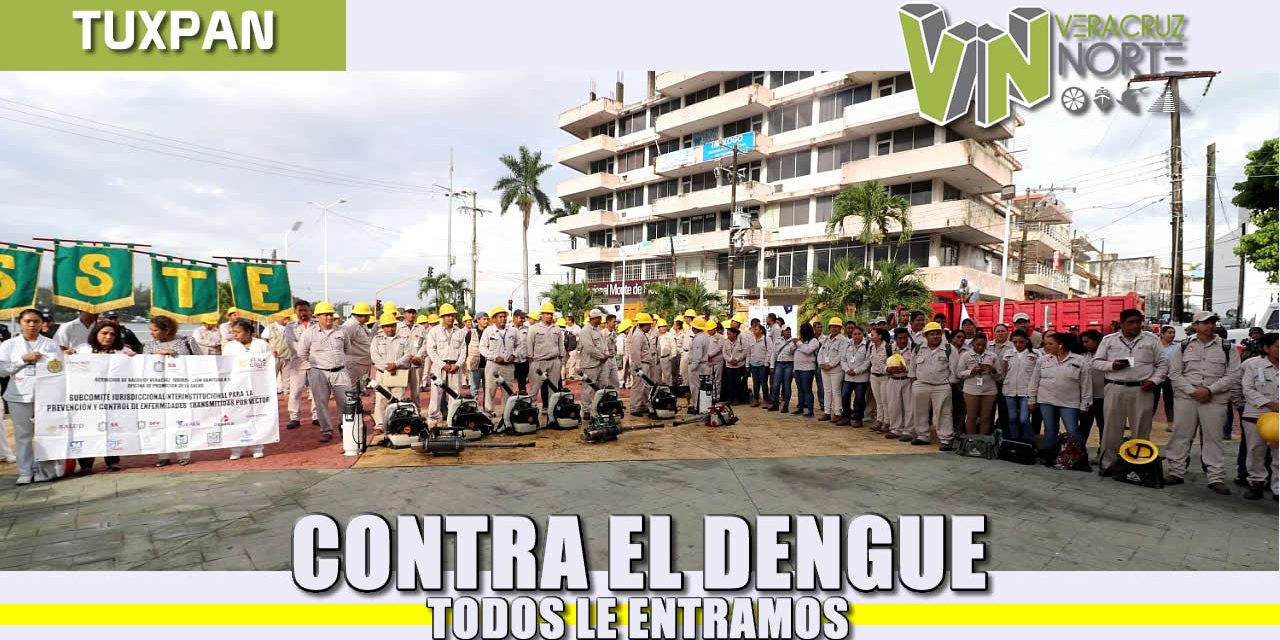 Contra el DENGUE TODOS LE ENTRAMOS