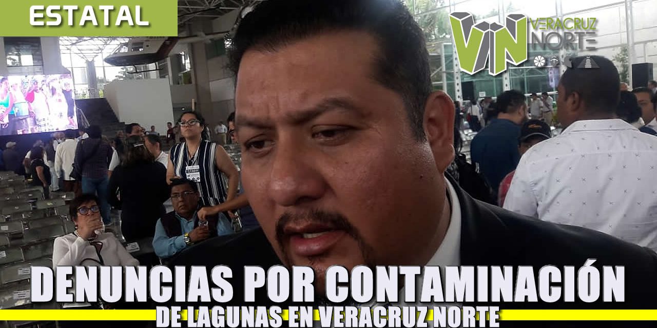 Denuncias por contaminación de lagunas en Veracruz Norte