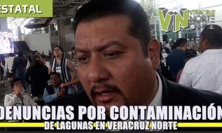 Denuncias por contaminación de lagunas en Veracruz Norte