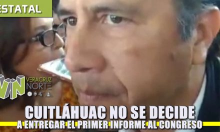 Cuitláhuac no se decide a entregar el primer informe al Congreso