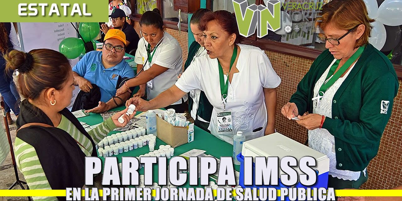 Participa IMSS en laprimer jornada de Salud Pública