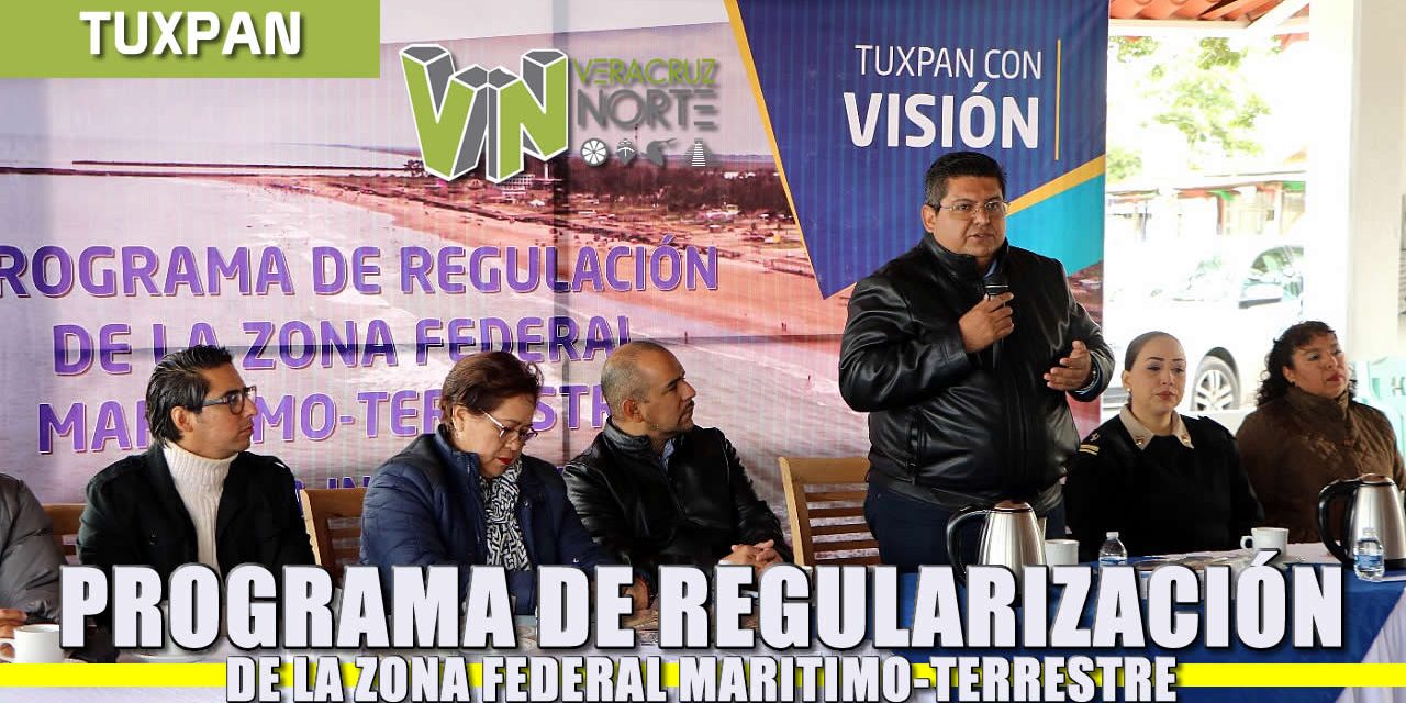Presentan programa de Regularización de la Zona Federal Marítimo-Terrestre