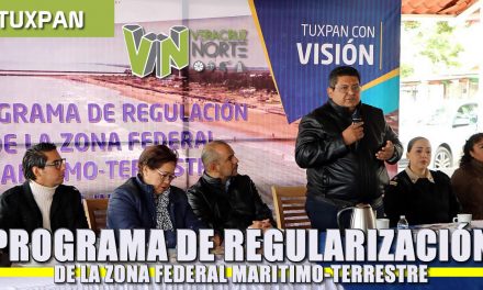 Presentan programa de Regularización de la Zona Federal Marítimo-Terrestre