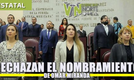 Diputados rechazan el nombramiento de Omar Miranda