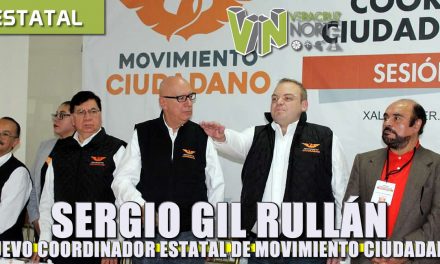 Sergio Gil Rullán, nuevo Coordinador estatal de Movimiento Ciudadano