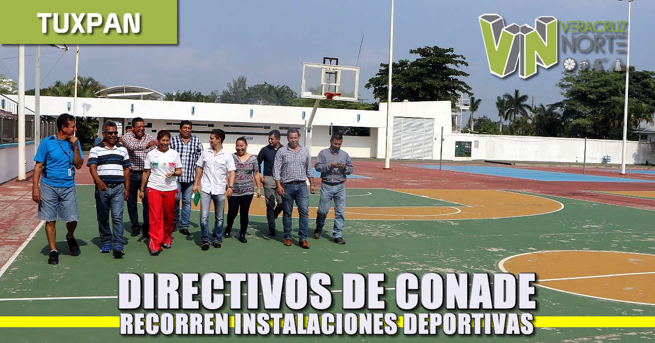 Directivos de CONADE recorren instalaciones deportivas