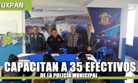 Capacitan a 35 Efectivos de la Policía Municipal