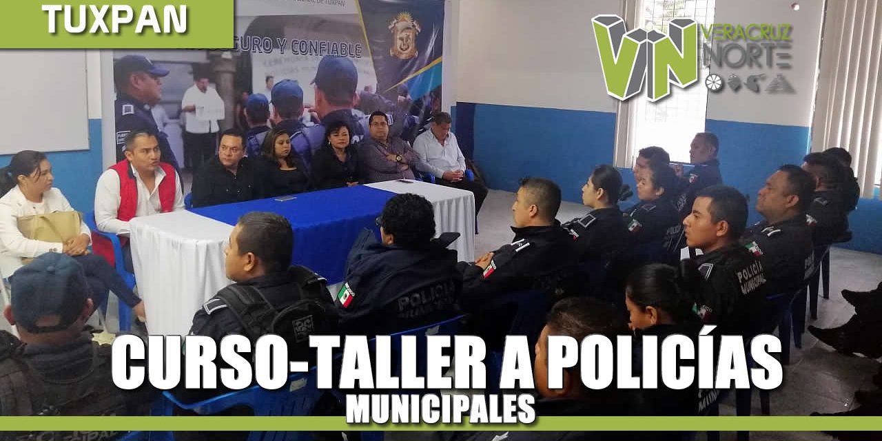 Curso-taller a policías municipales