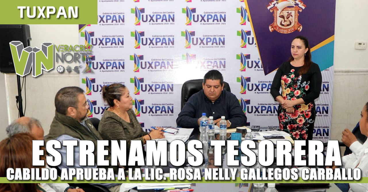 Cabildo rinde protesta a nueva Tesorera