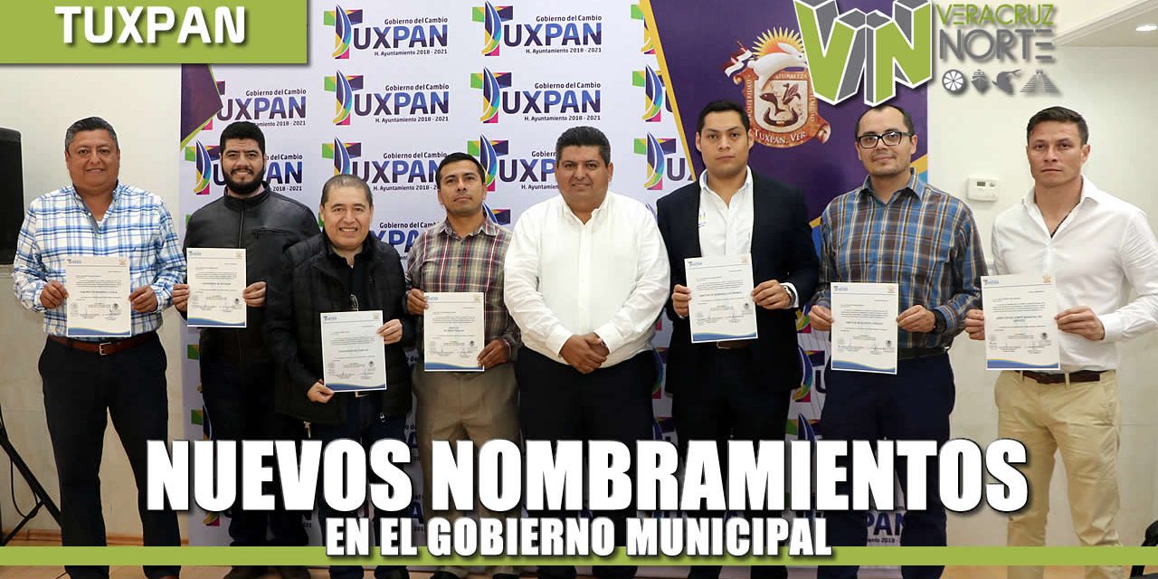 Nuevos nombramientos en Gobierno Municipal