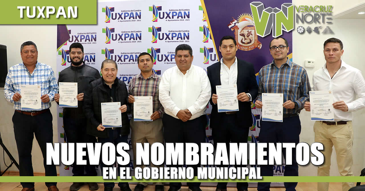 Nuevos nombramientos en Gobierno Municipal