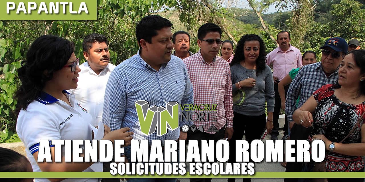 ATIENDE MARIANO ROMERO SOLICITUDES ESCOLARES