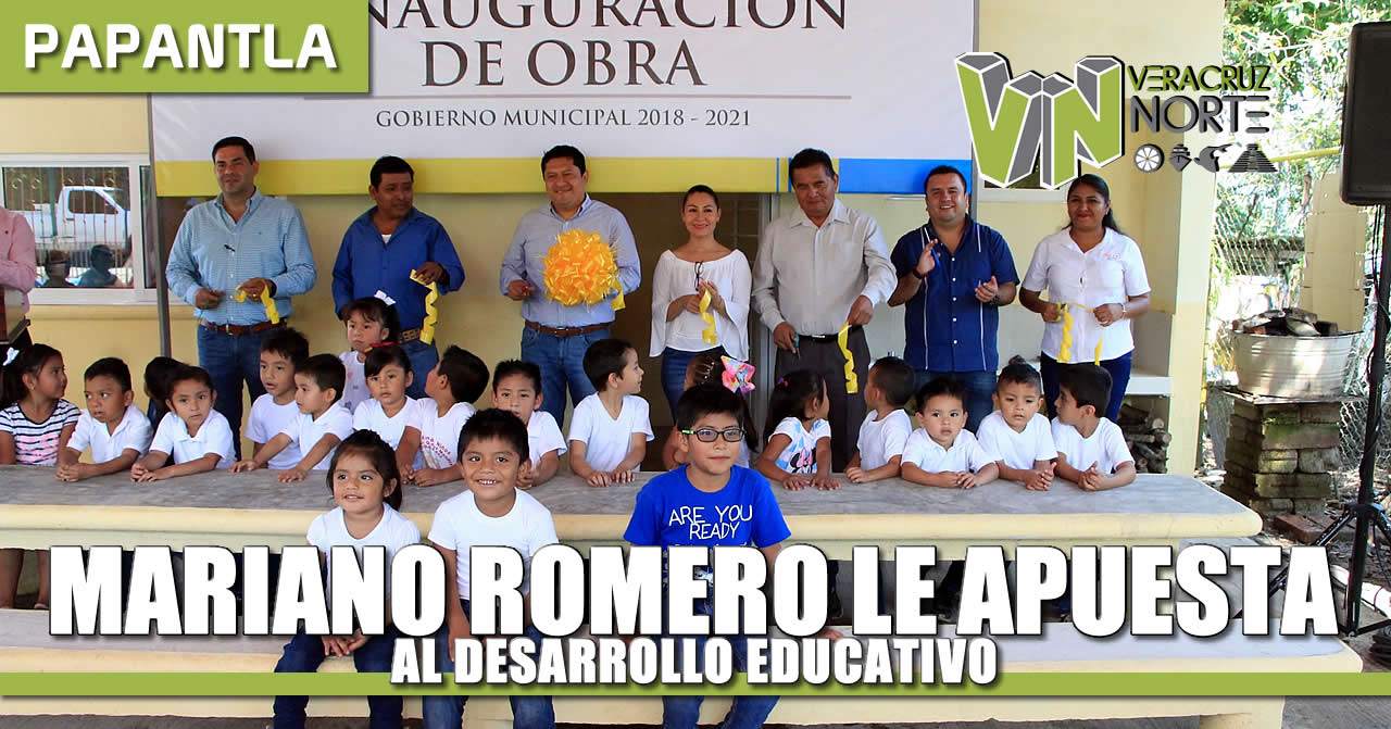 MARIANO ROMERO LE APUESTA AL DESARROLLO EDUCATIVO