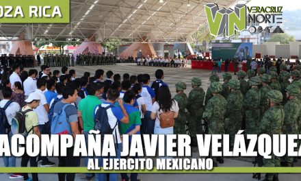 Acompaña gobierno de Javier Velázquez, a Celebración del 107 aniversario del Ejército Mexicano