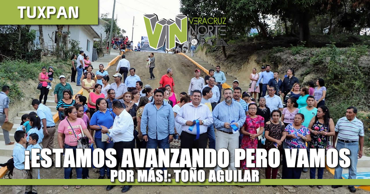 Estamos avanzando pero vamos por más: Toño Aguilar