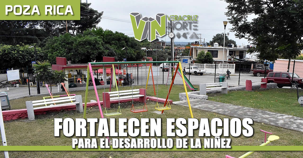 Fortalecen espacios para el desarrollo de la niñez