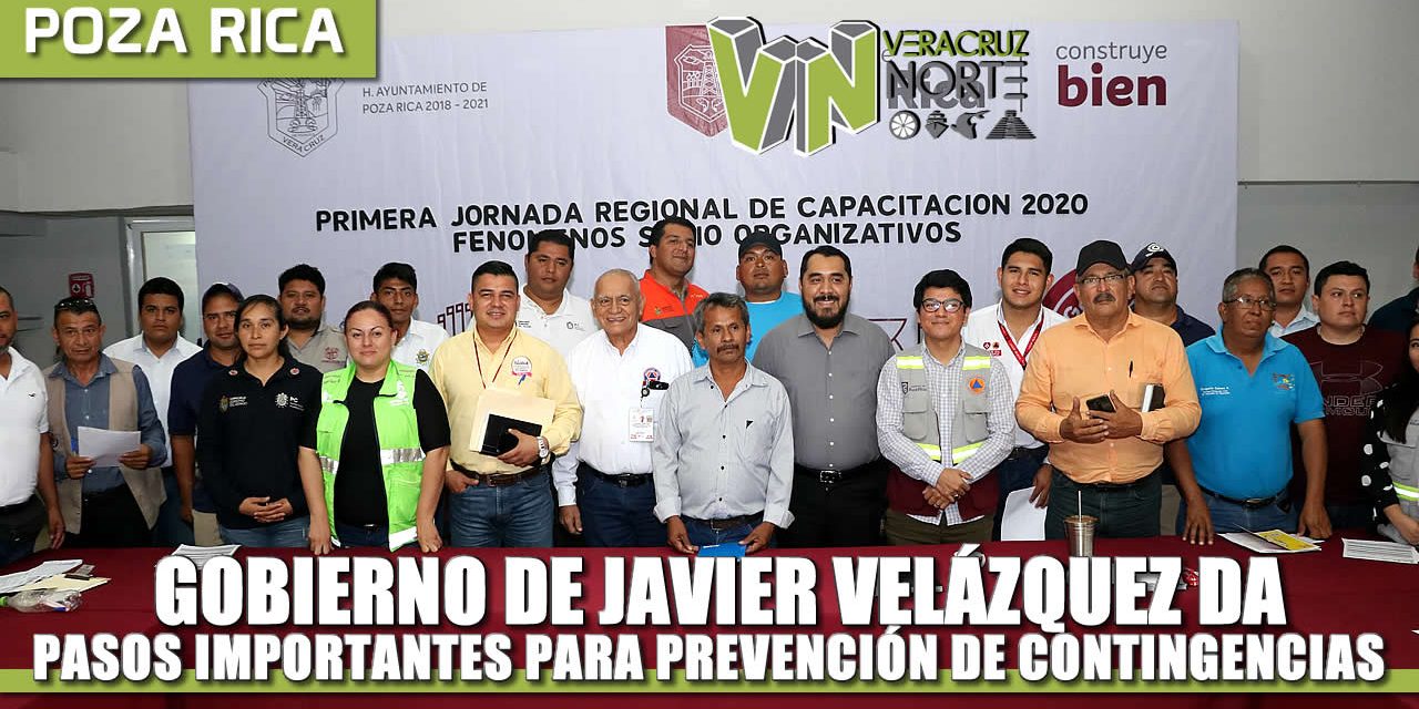Gobierno de Javier Velázquez da pasos importantes para la prevención y atención de contingencias: García Bustos