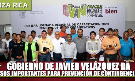 Gobierno de Javier Velázquez da pasos importantes para la prevención y atención de contingencias: García Bustos