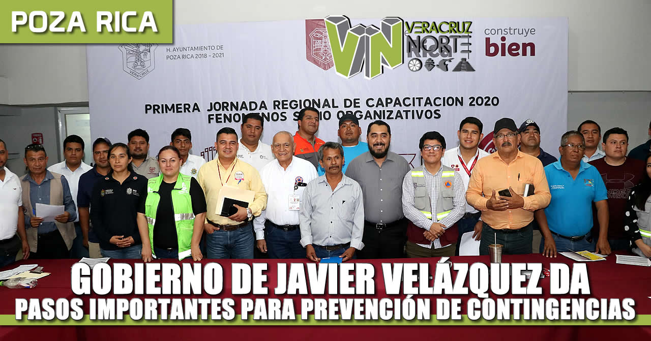 Gobierno de Javier Velázquez da pasos importantes para la prevención y atención de contingencias: García Bustos
