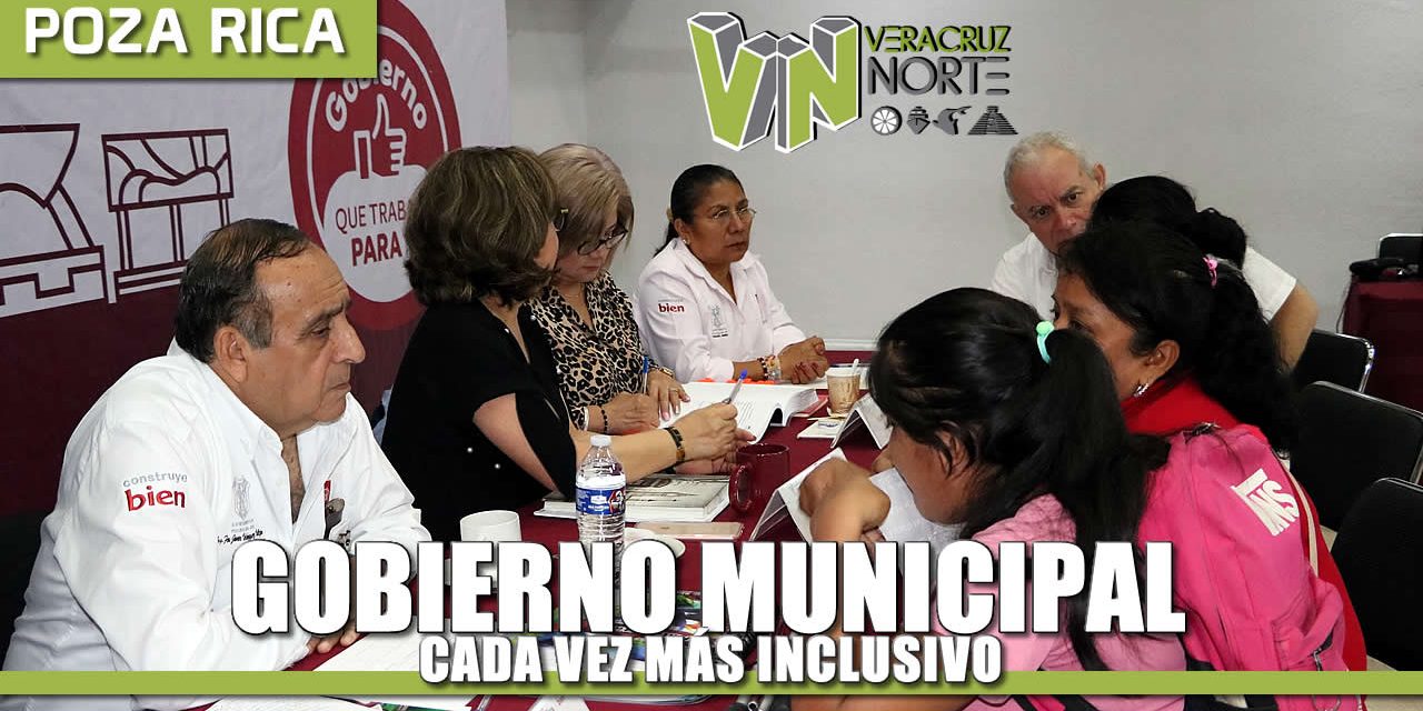 Gobierno Municipal cada vez más inclusivo