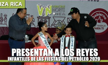 Presentan a Reyes Infantiles de las Fiestas del Petróleo 2020