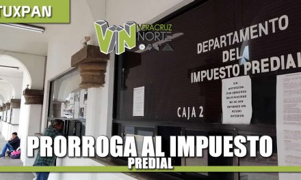 Prorroga al impuesto predial