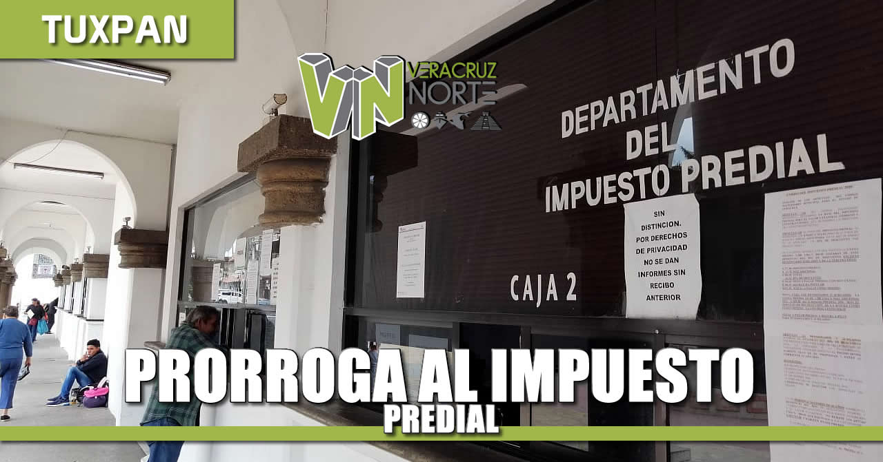 Prorroga al impuesto predial