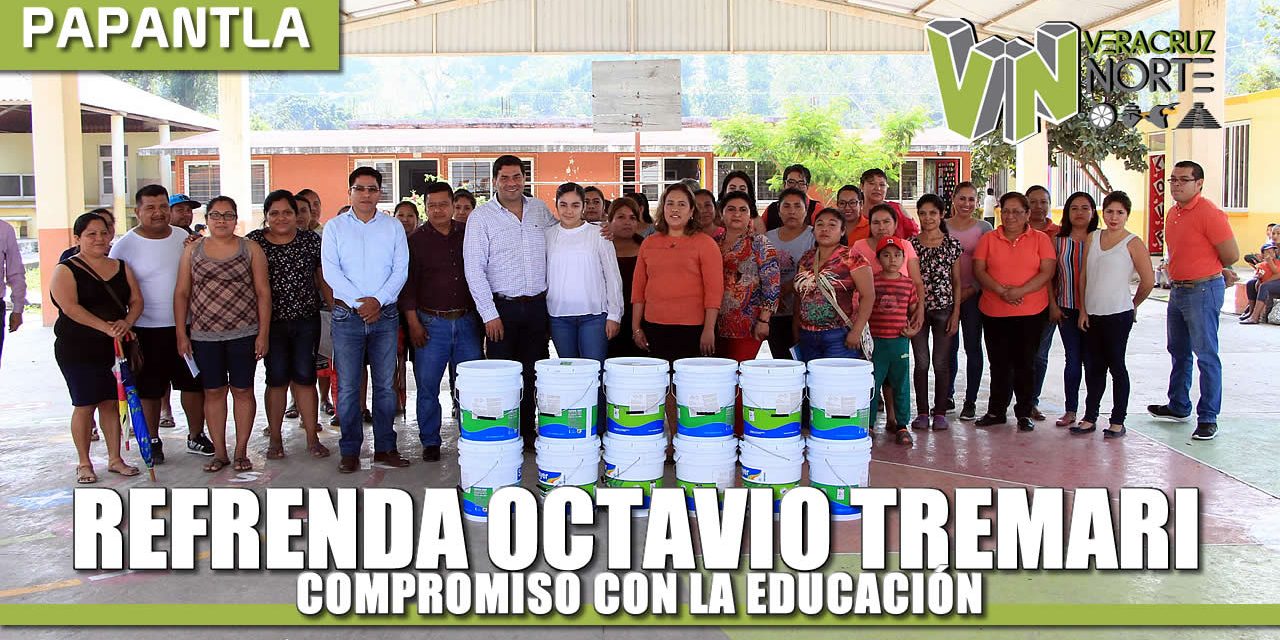 REFRENDA OCTAVIO TREMARI SU COMPROMISO CON LA EDUCACIÓN