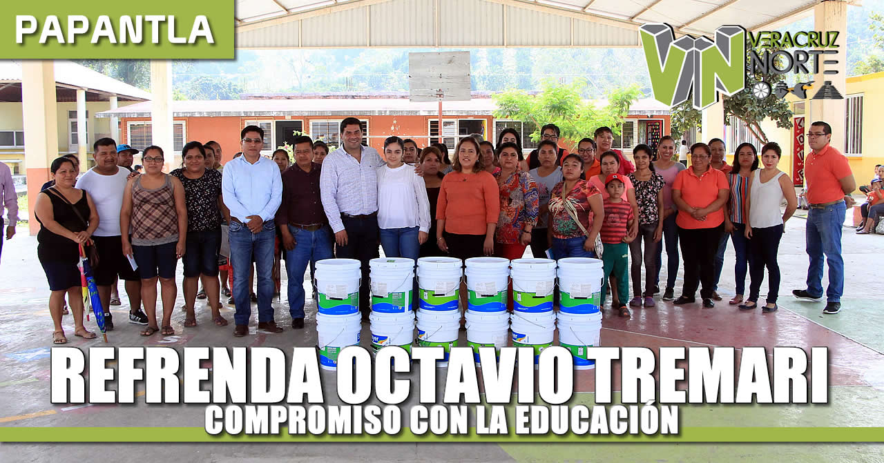 REFRENDA OCTAVIO TREMARI SU COMPROMISO CON LA EDUCACIÓN