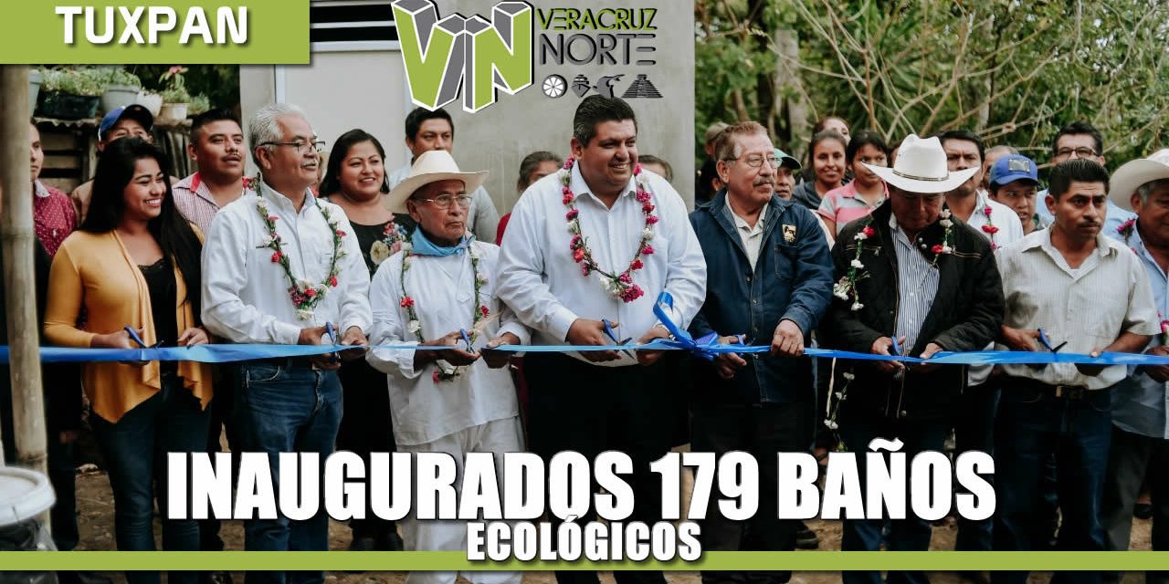 Inaugurados 179 baños ecológicos con biodigestor en Tebanco y Héroes de Chapultepec